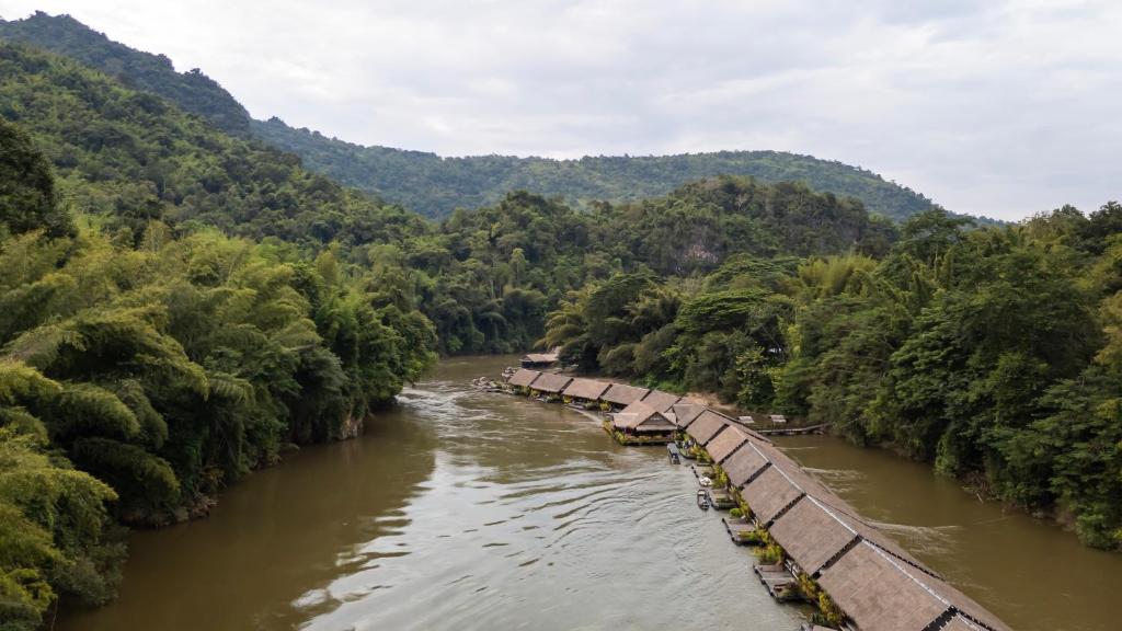 No WiFi. No electricity. Would you still go? 100% Pure Nature. Total digital detox at River Kwai Jungle Rafts