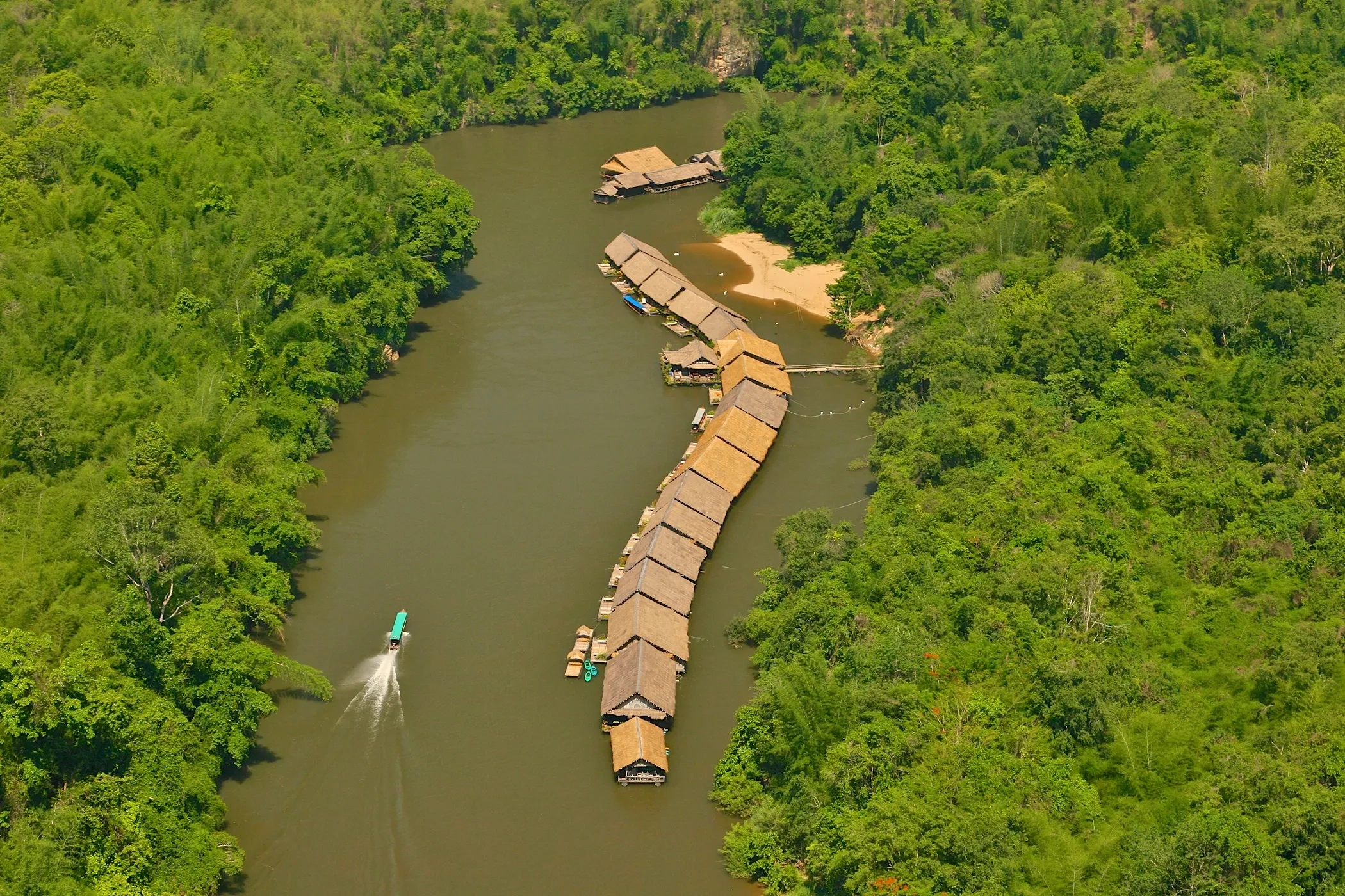 No WiFi. No electricity. Would you still go? 100% Pure Nature. Total digital detox at River Kwai Jungle Rafts