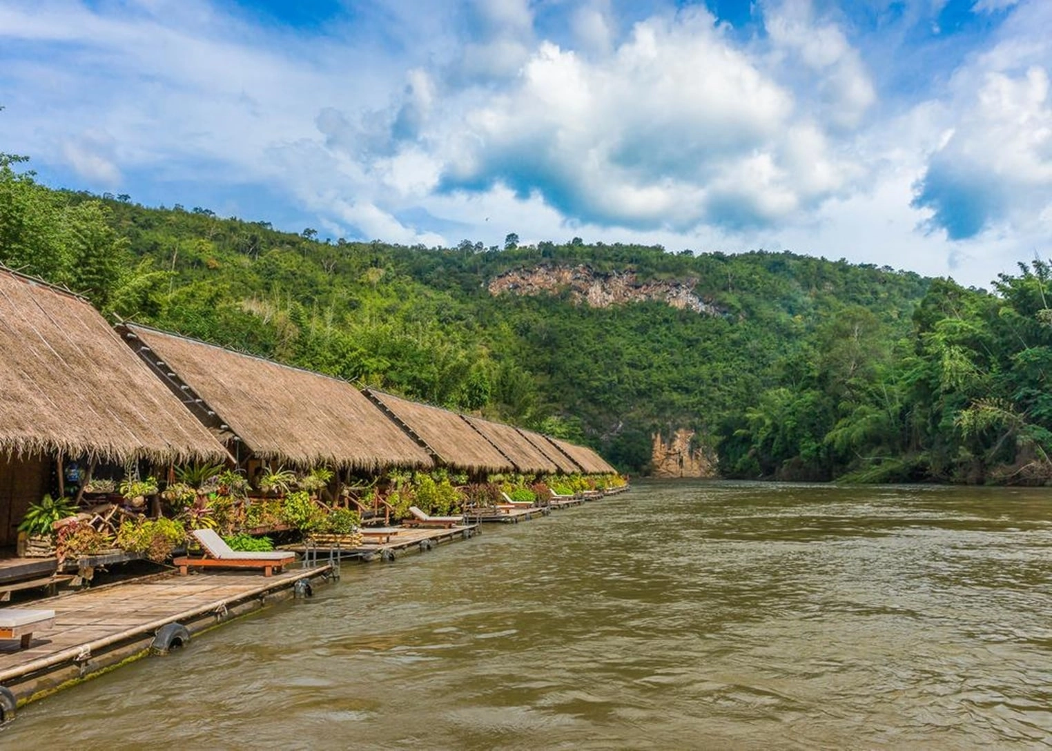 No WiFi. No electricity. Would you still go? 100% Pure Nature. Total digital detox at River Kwai Jungle Rafts