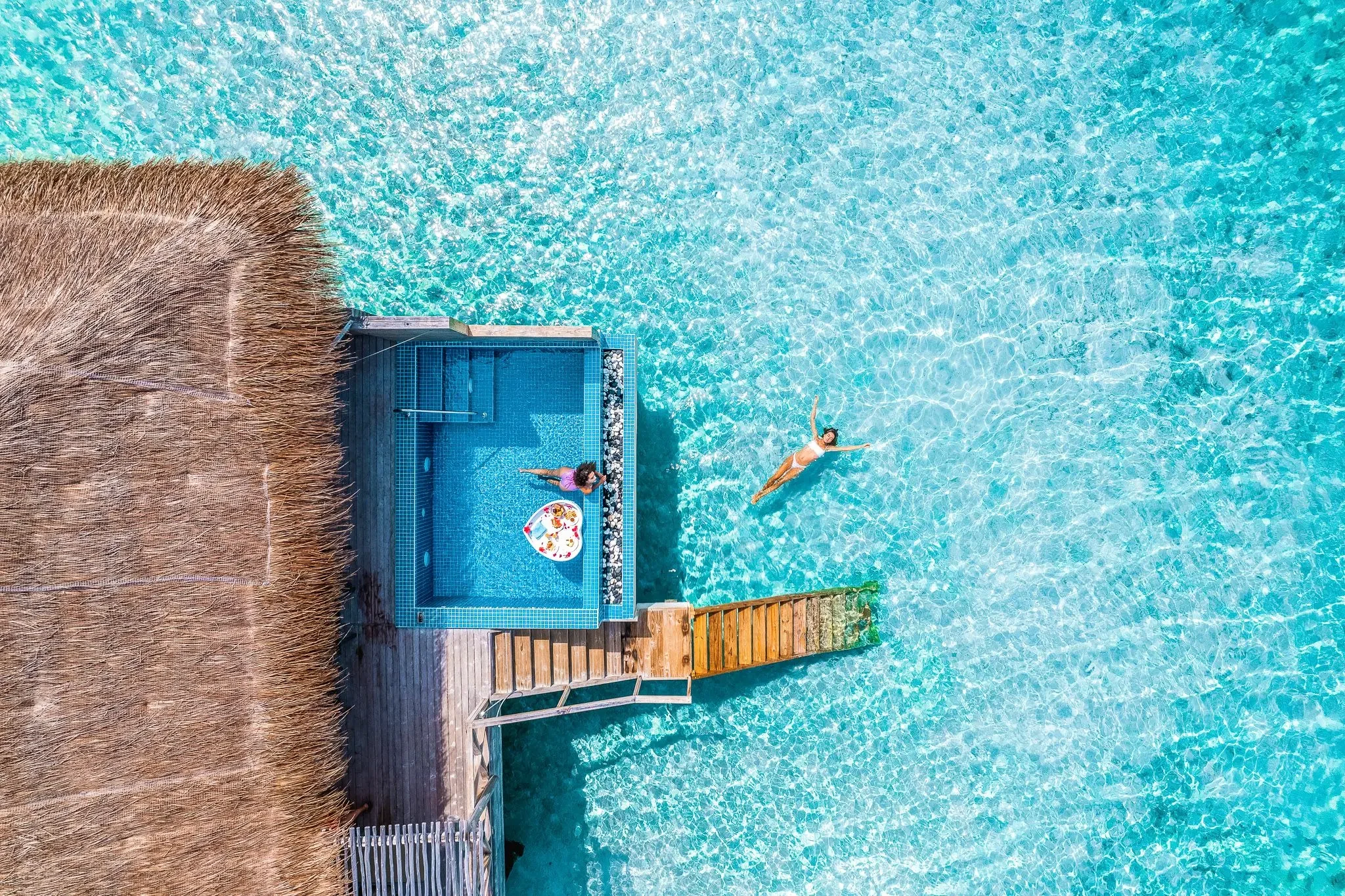 Luxurious 10 Night Adventure You & Me Maldives with Dolphin Villa All Inclusive & Dukes the Palm Dubai Stay just in £2999pp	