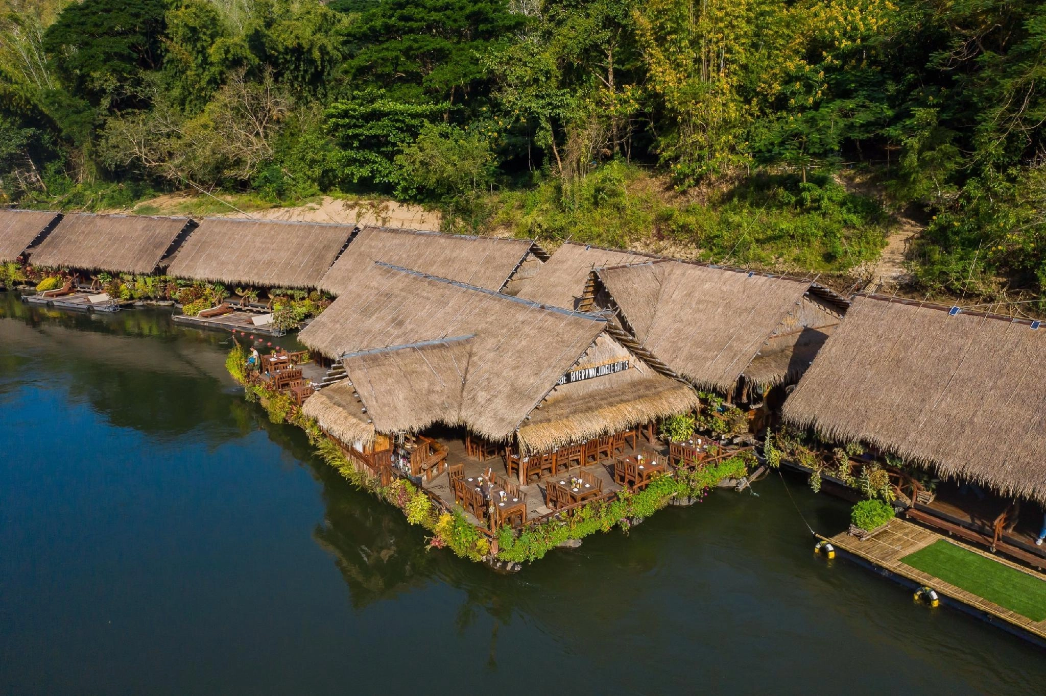 No WiFi. No electricity. Would you still go? 100% Pure Nature. Total digital detox at River Kwai Jungle Rafts