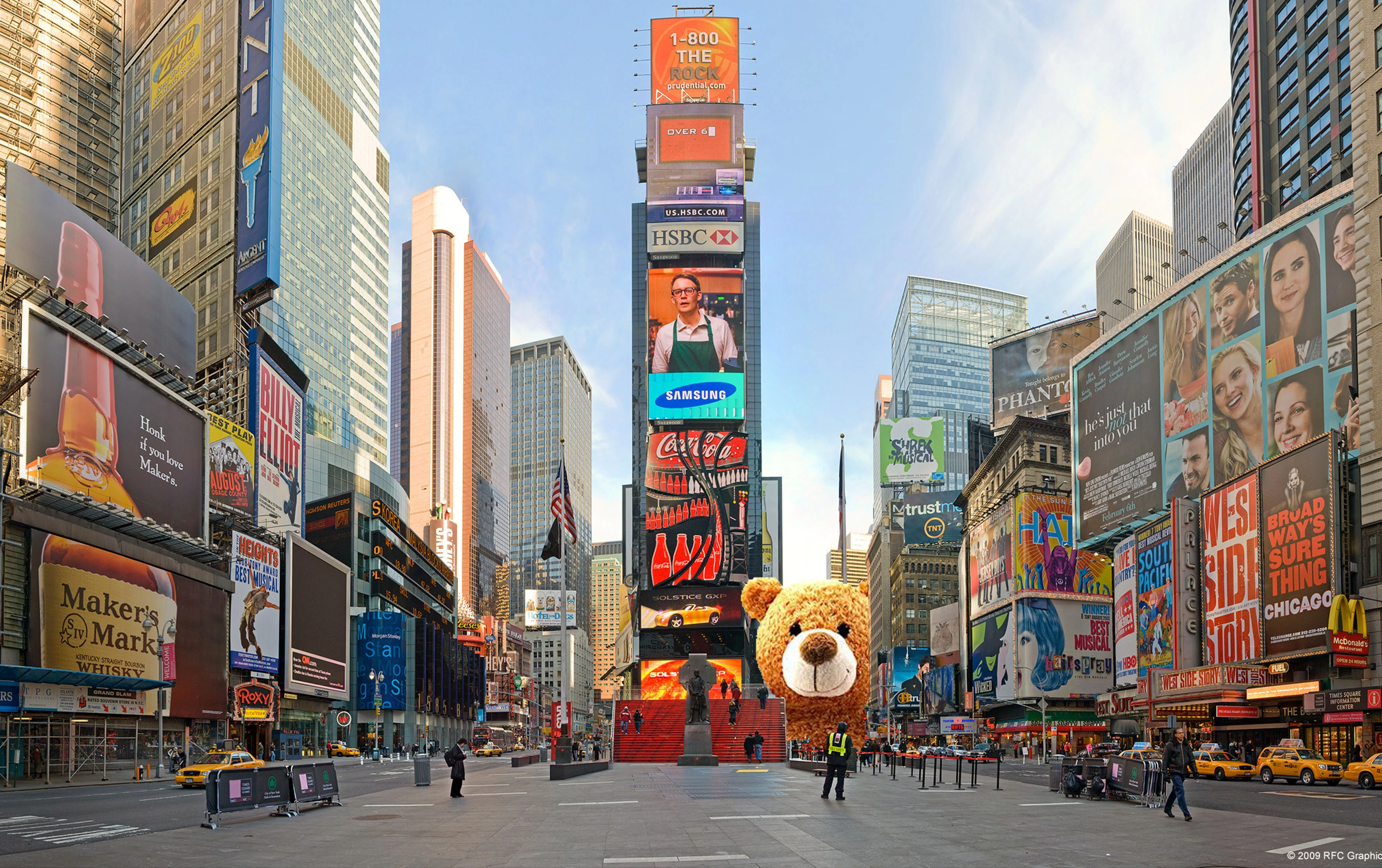 5* Grand Park Royal Cancun & USA (Times Square)