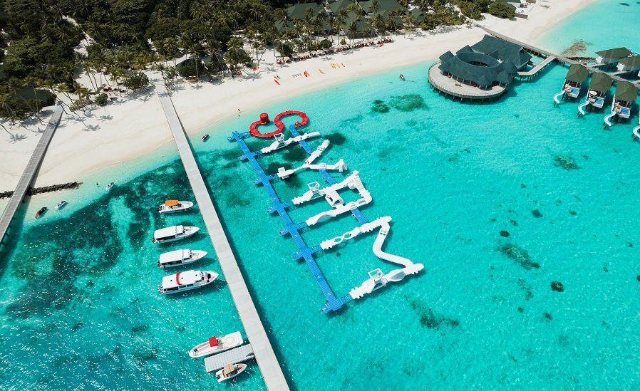 7 Nights Wow All-Inclusive Water Villa with Pool and Slide