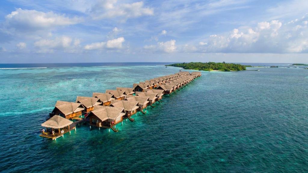 7 Nights Adaaran Select Hudhuran Fushi Two Bedroom Family Beach Villa Price starting from £6,399 per family 2 ADULTS + 2 KIDS