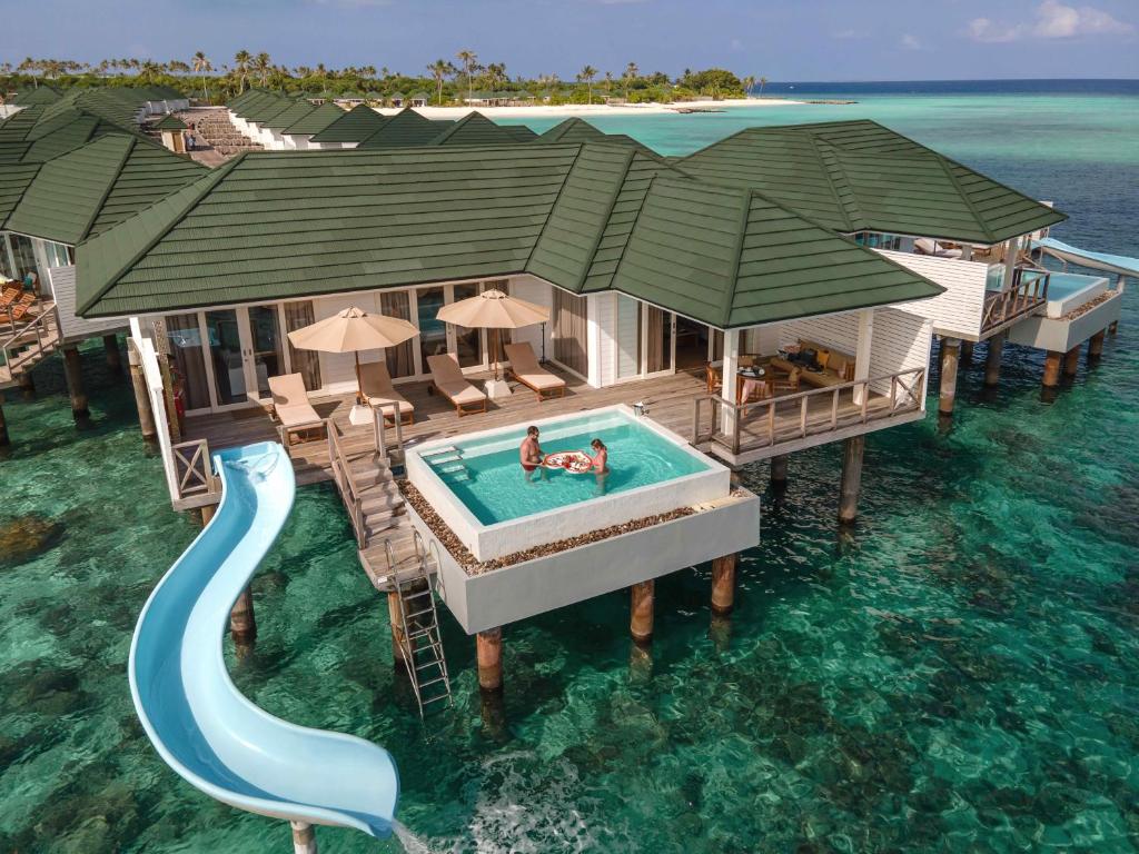 07 Nights at Atlantis the Palm & Siyam World Maldives in Water Villas with Pool & Slide