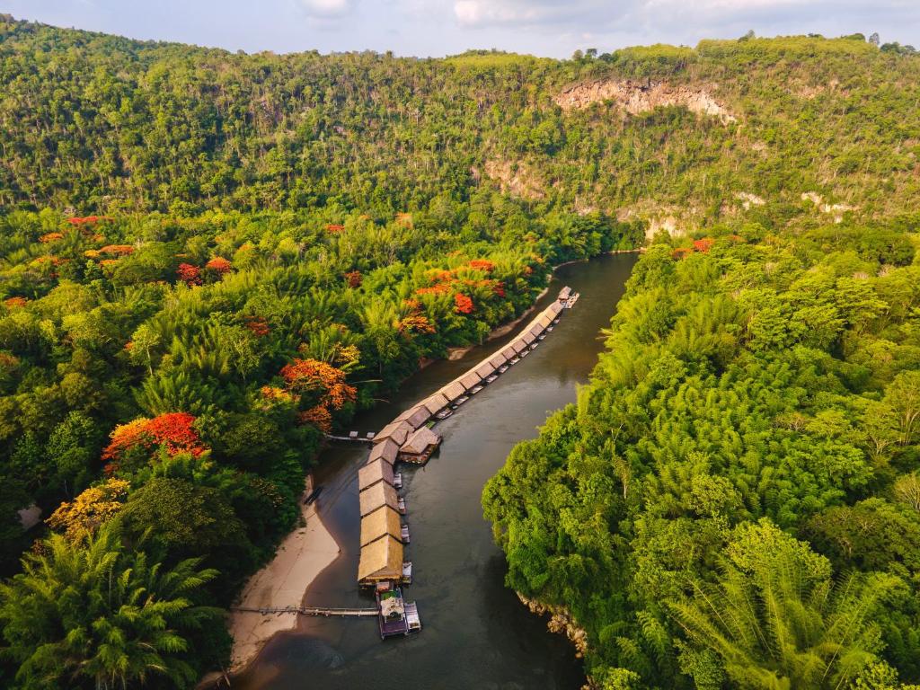No WiFi. No electricity. Would you still go? 100% Pure Nature. Total digital detox at River Kwai Jungle Rafts