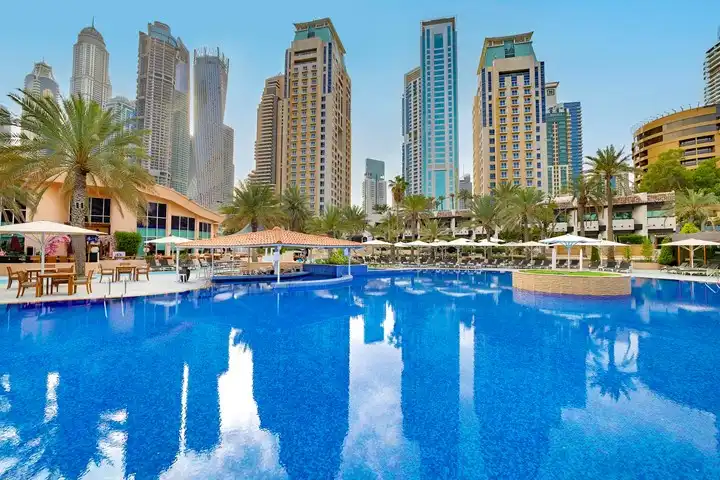 10 Nights Holiday at Habtoor Grand Resort & Adaaran Select Huduran fushi with Premium All Inclusive
