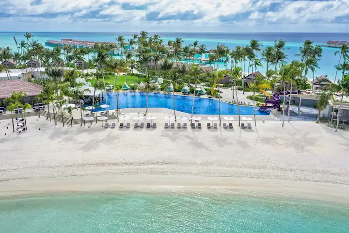 Hard rock Maldives- Dine around// stay on beach & Platinum Overwater Pool Villa