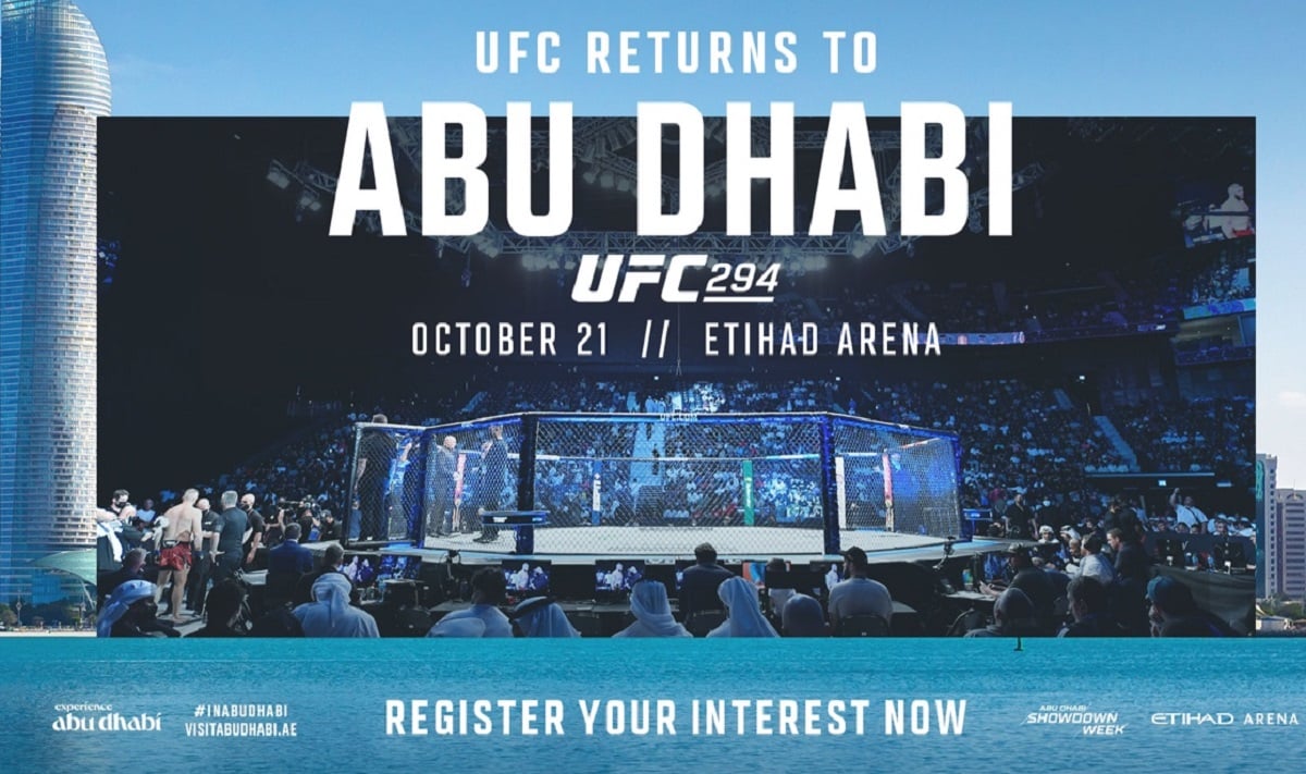 Experience the adrenaline rush at Abu Dhabi's UFC main event