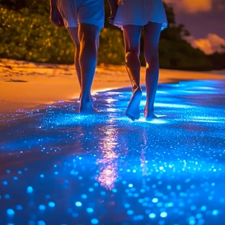 Bioluminescent Beach Walks