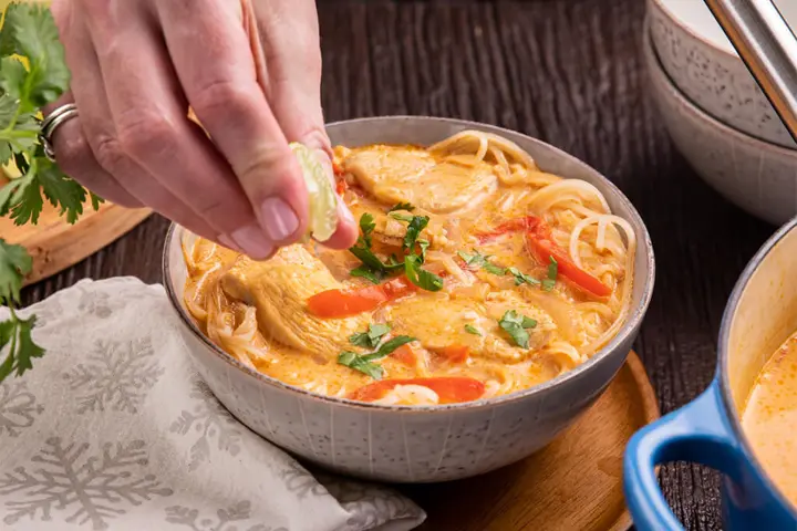 1. CREAMY COCONUT SOUP
