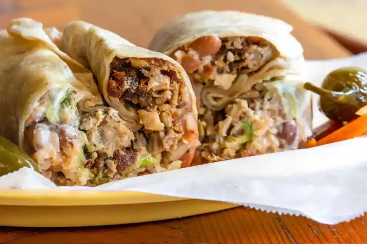 2.	Carnita Asada Burrito,