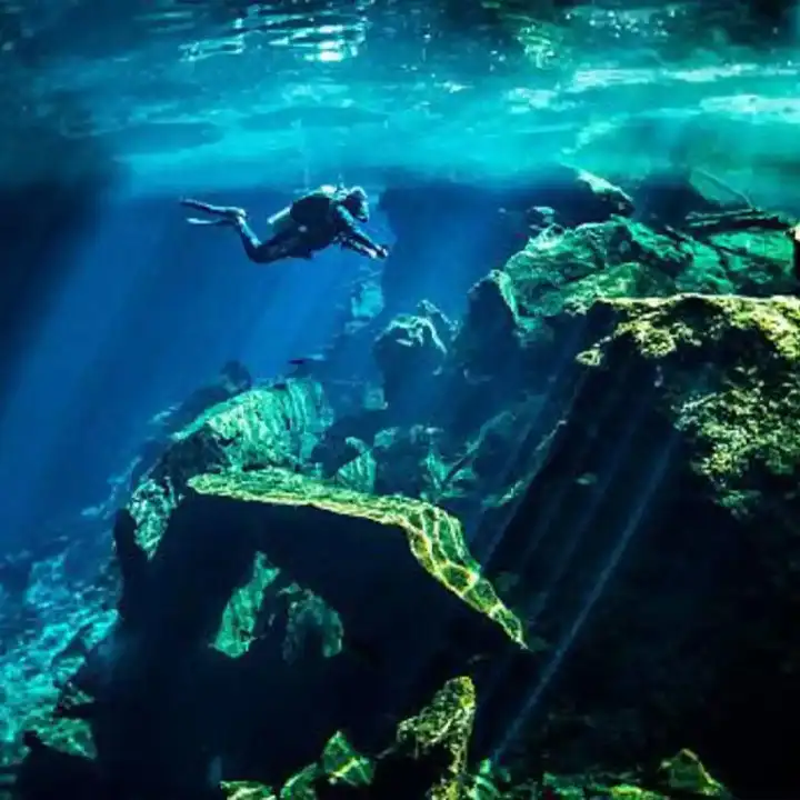 Explore Underwater Caves