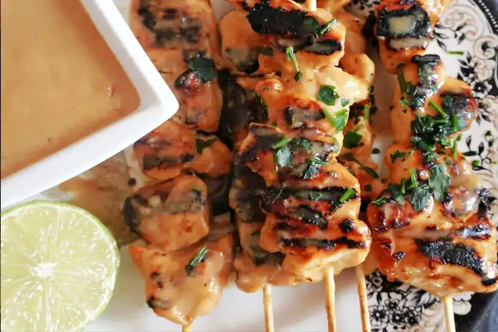 4. Grilled Satay