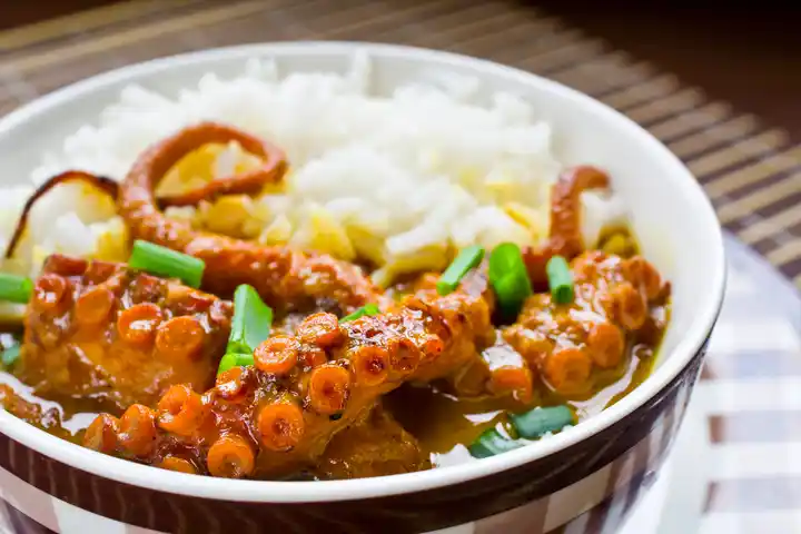 2. Octopus Curry