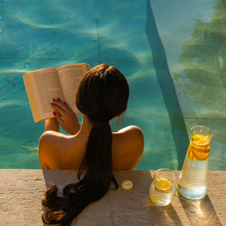 Savouring Tropical Cocktails by the Water