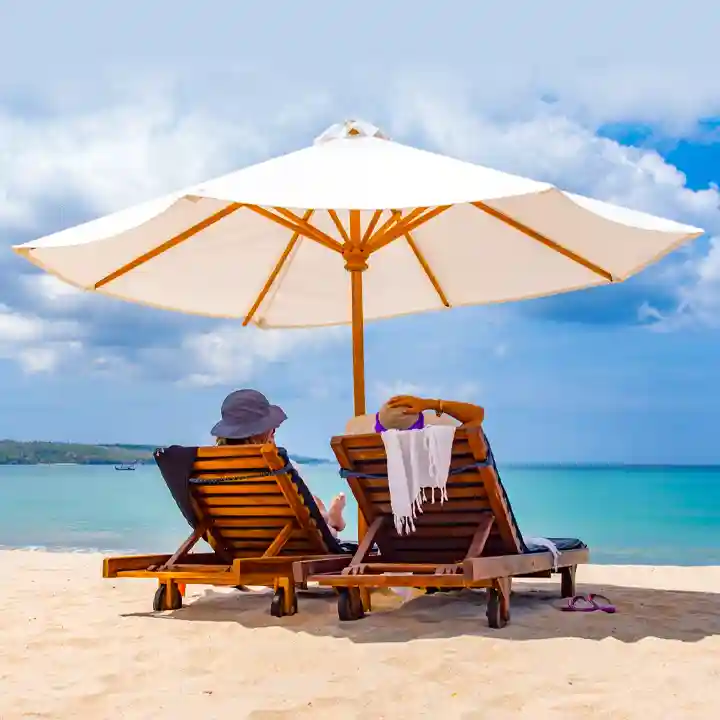 Relax on Tropical White-Sand Beaches