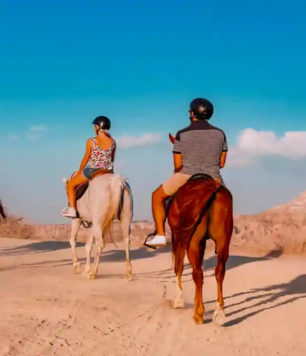 3. Ride Horses Across the Desert