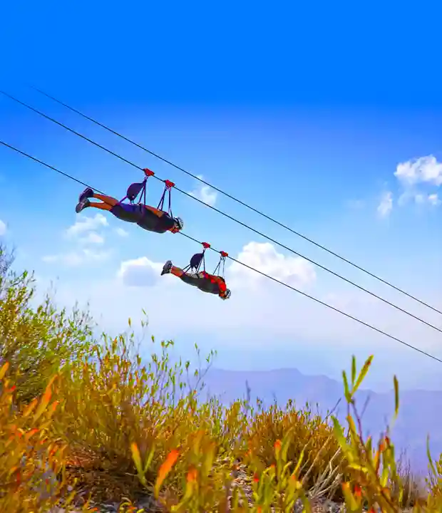 1. Soar on the Jebel Jais Flight